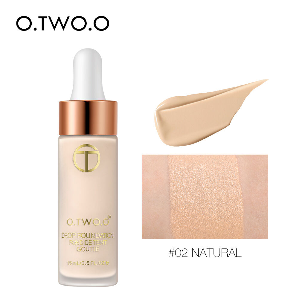 O.TWO.O Dropper Full Cover Liquid Foundation