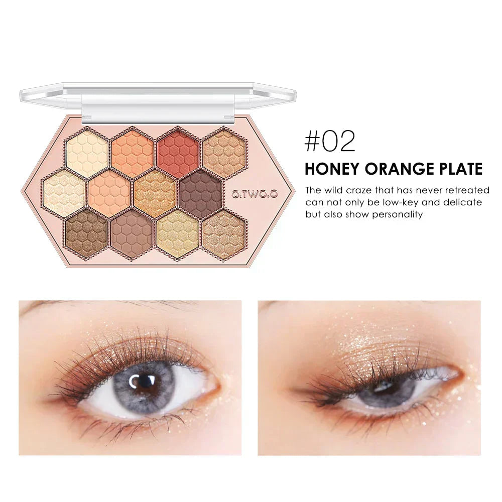 O.TWO.O HONEYCOMB EYESHADOW PALETTE