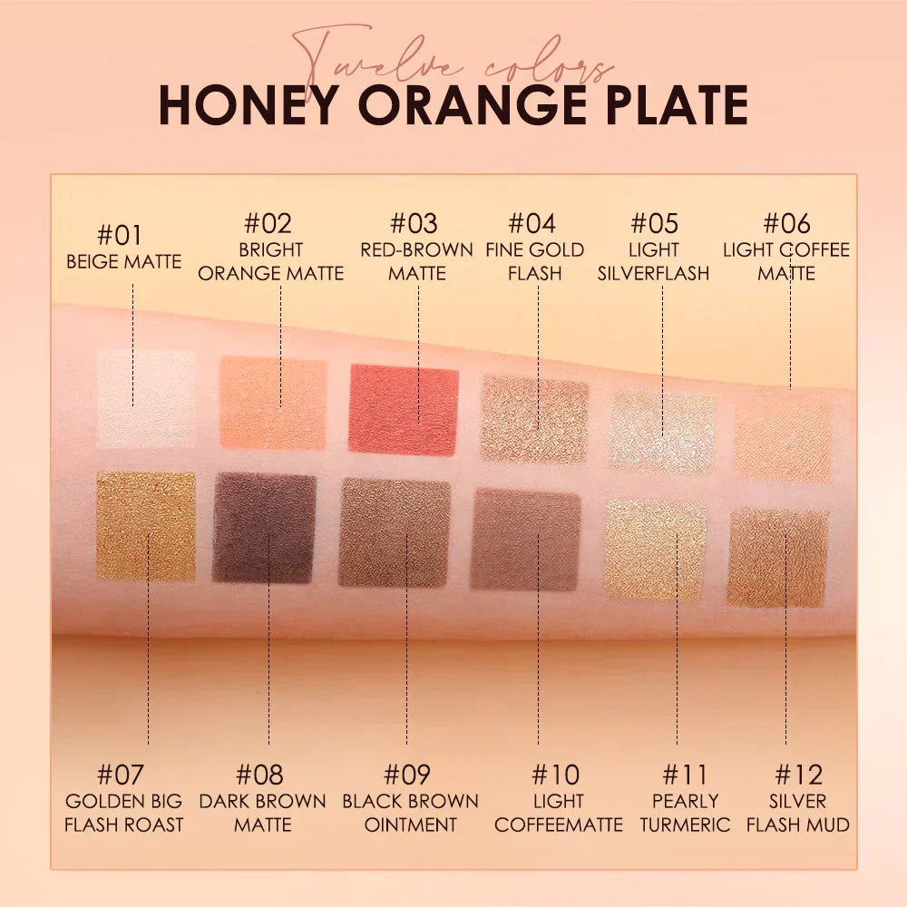 O.TWO.O HONEYCOMB EYESHADOW PALETTE