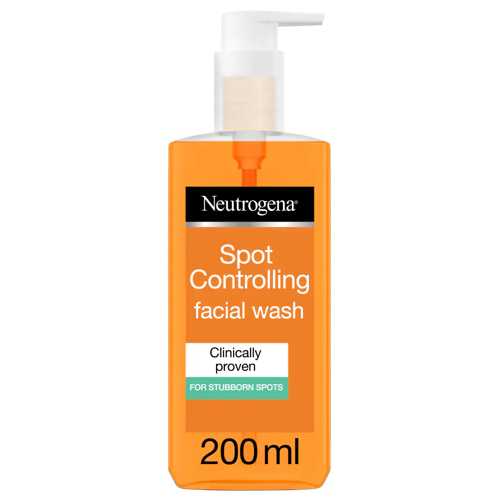 Neutrogena- Spot Controlling Oil-free Facial Wash, 200ml