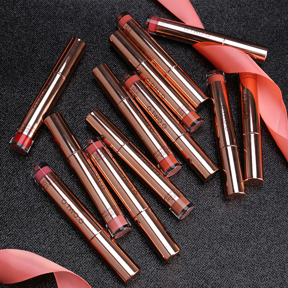 O.TWO.O Velvet Matte Liquid Lipstick Copper Packing