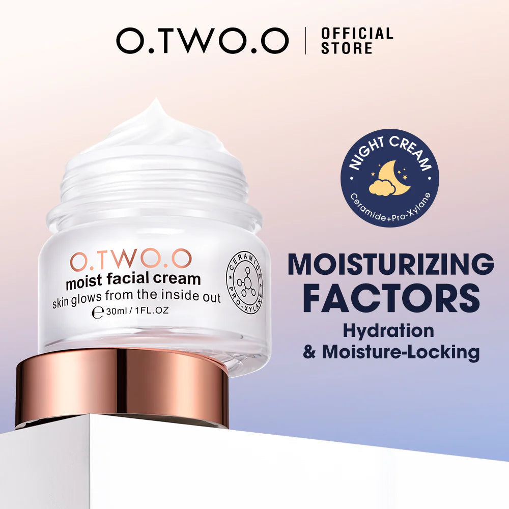 O.TWO.O Moist Facial Whitening Cream