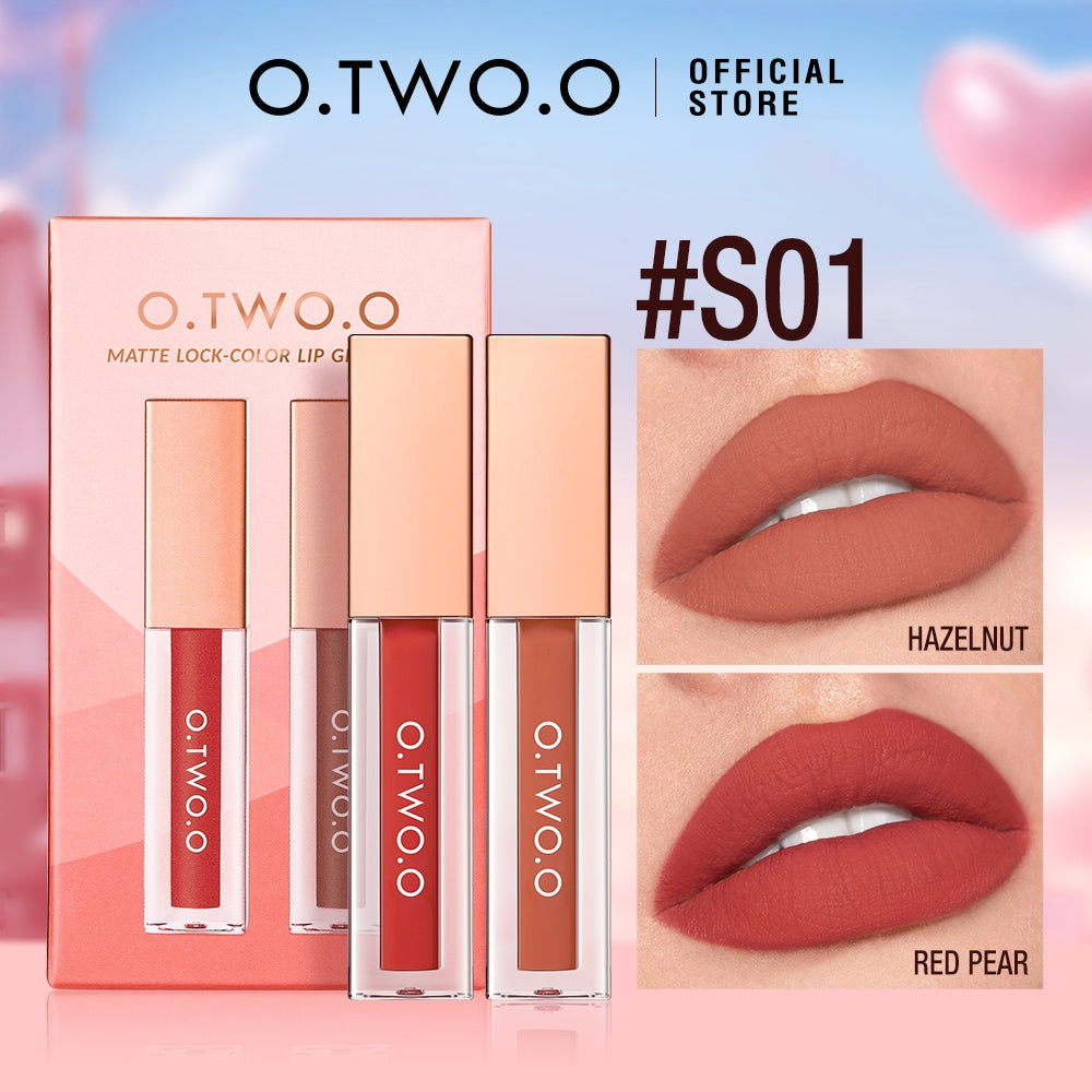 O.TWO.O 2in1 Lip Glaze Set