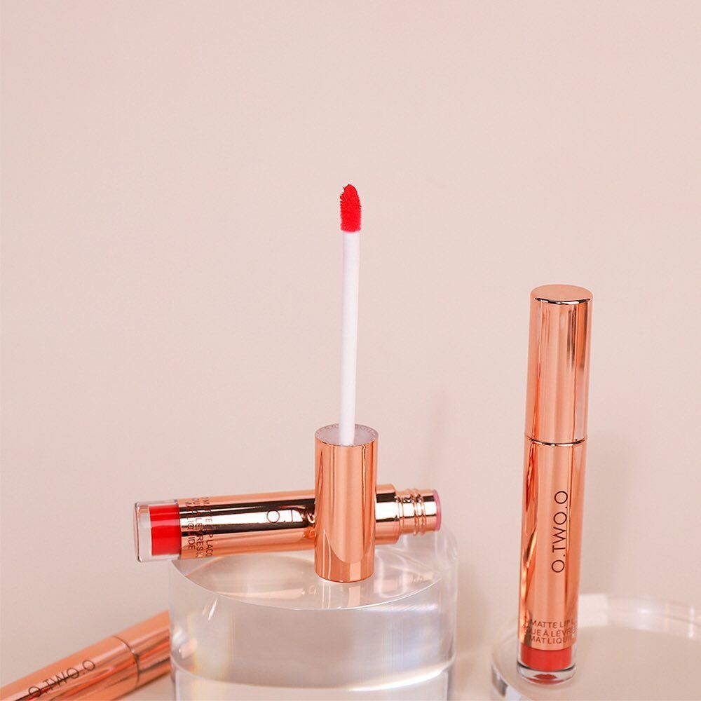 O.TWO.O Velvet Matte Liquid Lipstick Copper Packing