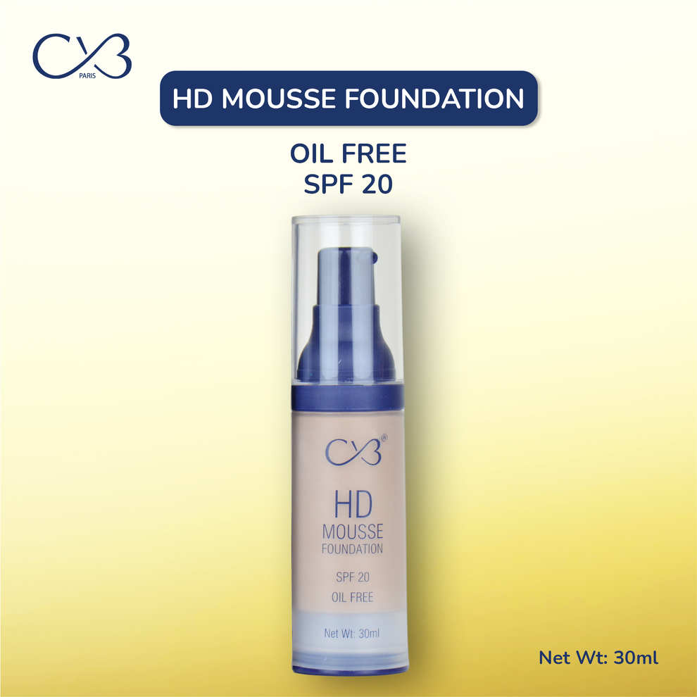 CVB Paris HD Weightless Mousse Foundation Oil Free 30ml