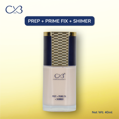 CVB Paris Prep + Prime Fix + Shimmer Foundation 40ml