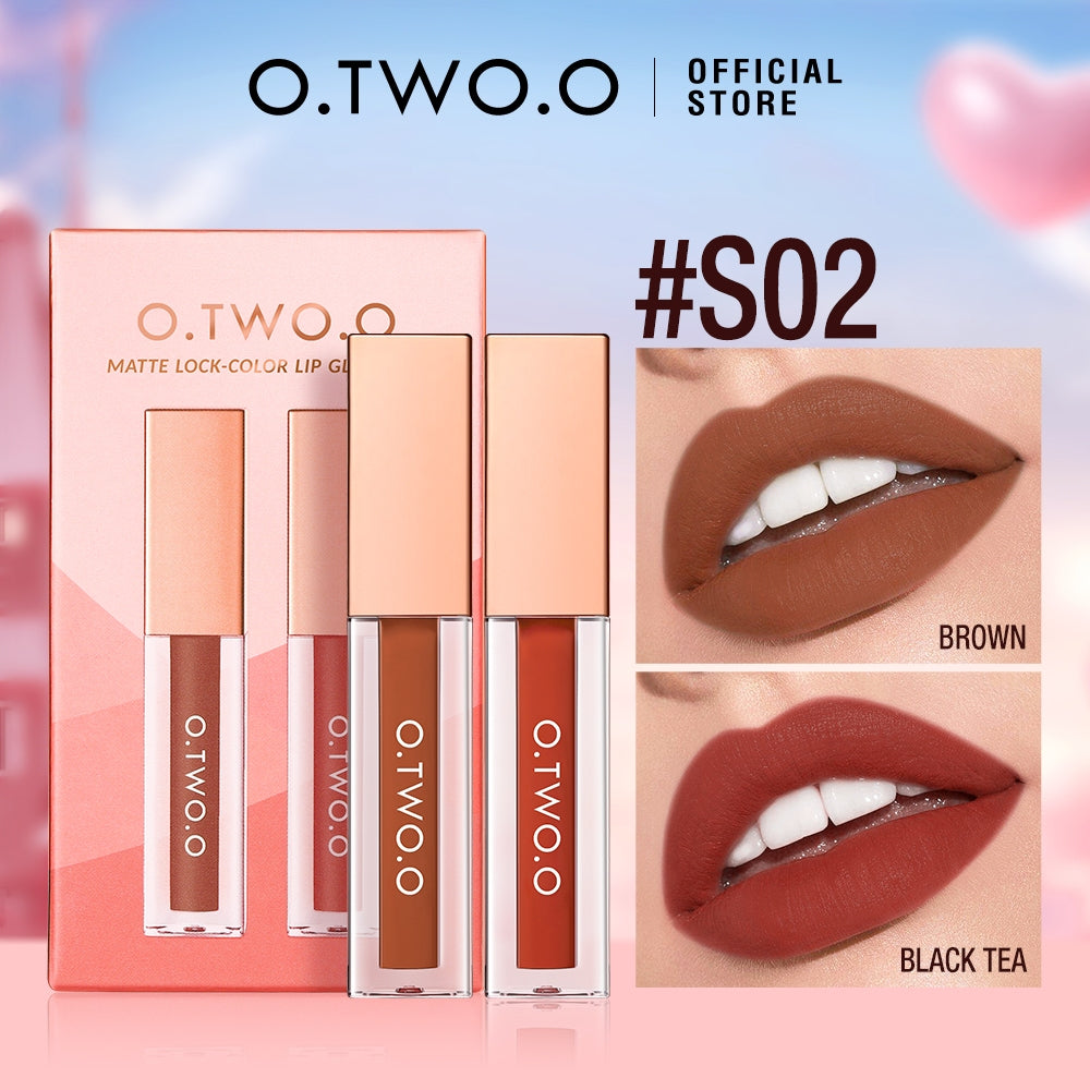 O.TWO.O 2in1 Lip Glaze Set