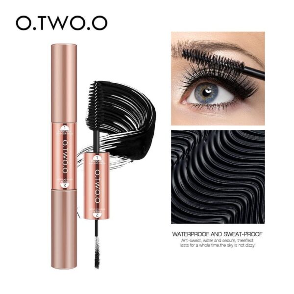 O.TWO.O 2 IN 1 Miracle Fiber Mascara