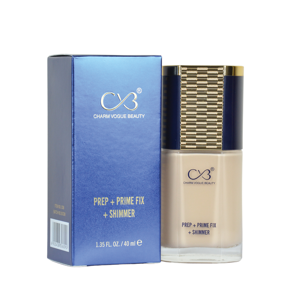 CVB Paris Prep + Prime Fix + Shimmer Foundation 40ml