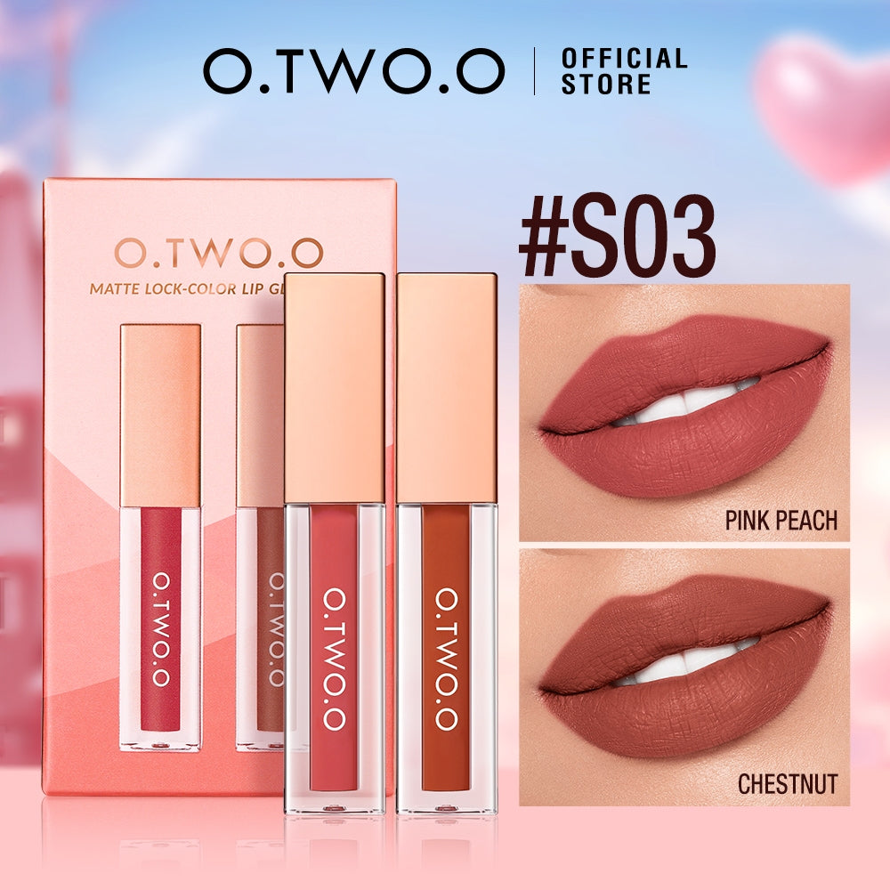 O.TWO.O 2in1 Lip Glaze Set