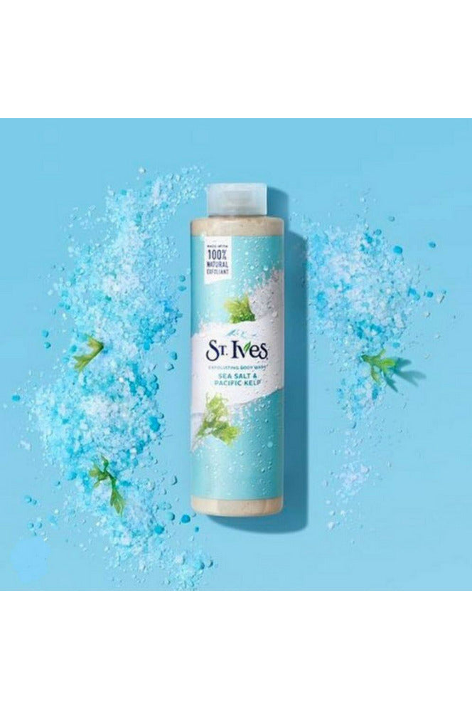 St. Ives Body Wash Sea Salt & Pacific Kelp Exfoliating - 473ml