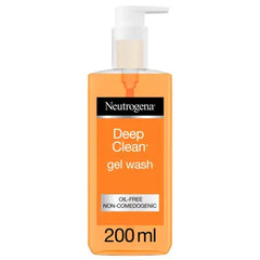 Neutrogena, Facial Wash, Deep Clean, Gel, 200ml