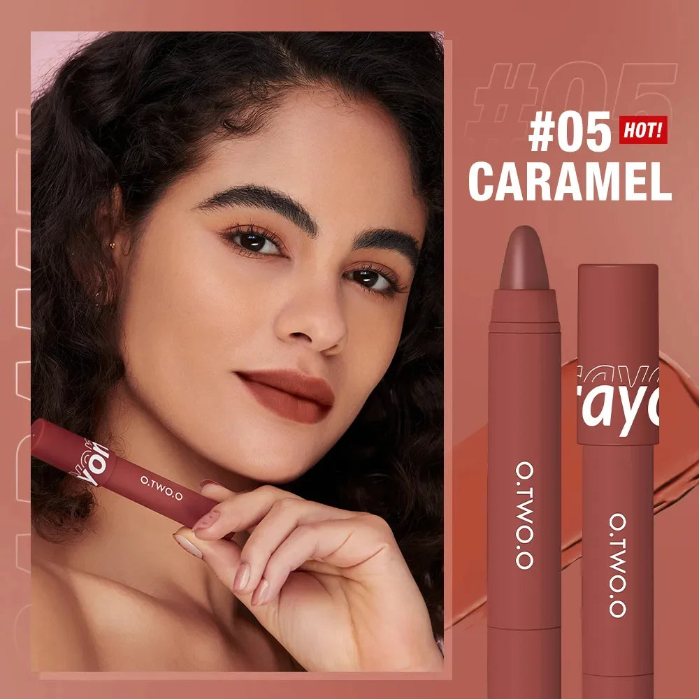 O.TWO.O VELVET MATTE LIPSTICK PEN CRAYON