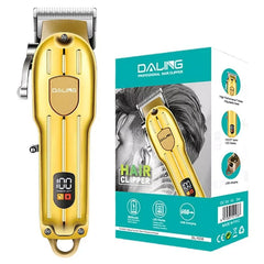 Daling DL-1538 Cordless Hair Clipper Professional Trimmer With LED Display And Powerful 2600mAh Battery