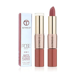 O.TWO.O 2 In 1 Lipstick And Lip Gloss