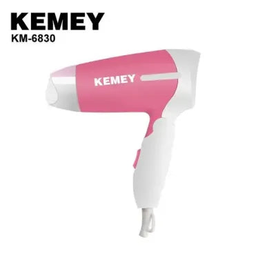 Kemey hair dryer KM-6830 foldable hair dryer for student and travel