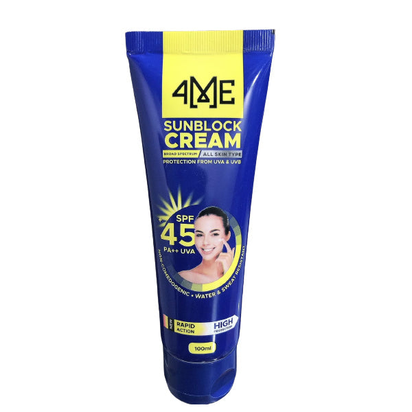 Sun Block Cream - 4ME - 45 SPF - 100 ML