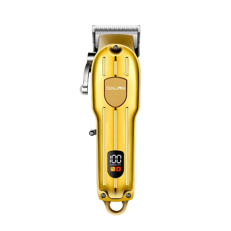 Daling DL-1538 Cordless Hair Clipper Professional Trimmer With LED Display And Powerful 2600mAh Battery