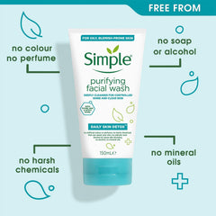 Simple Purifying Gel Facial Wash 150ml