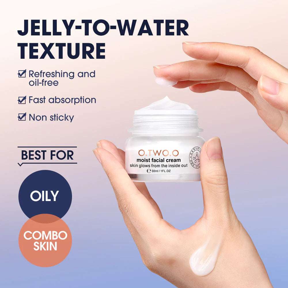 O.TWO.O Moist Facial Whitening Cream