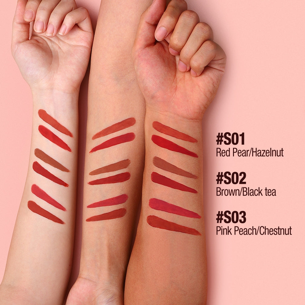 O.TWO.O 2in1 Lip Glaze Set