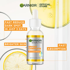 Garnier Skin Active Bright Complete Vitamin C Booster Serum 30 Ml - Contains Niacinamide