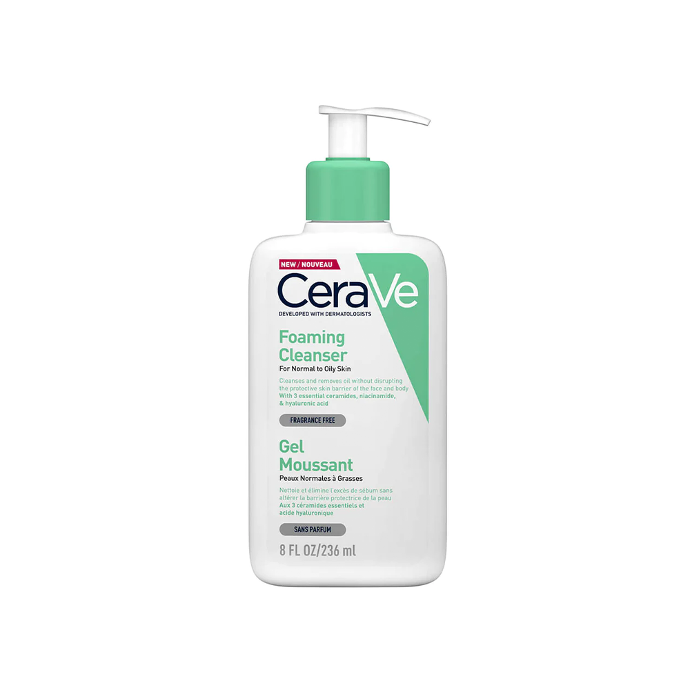 CeraVe Foaming Cleanser For Normal To Oily Skin 236ml