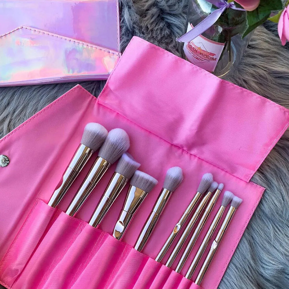 O.TWO.O Chrome 10pcs Brushes Set