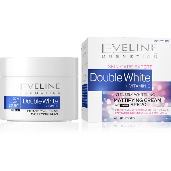 Eveline Double Whitening Mattifying Cream 50ml