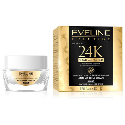 EVELINE 24K Snail & Caviar Night Cream