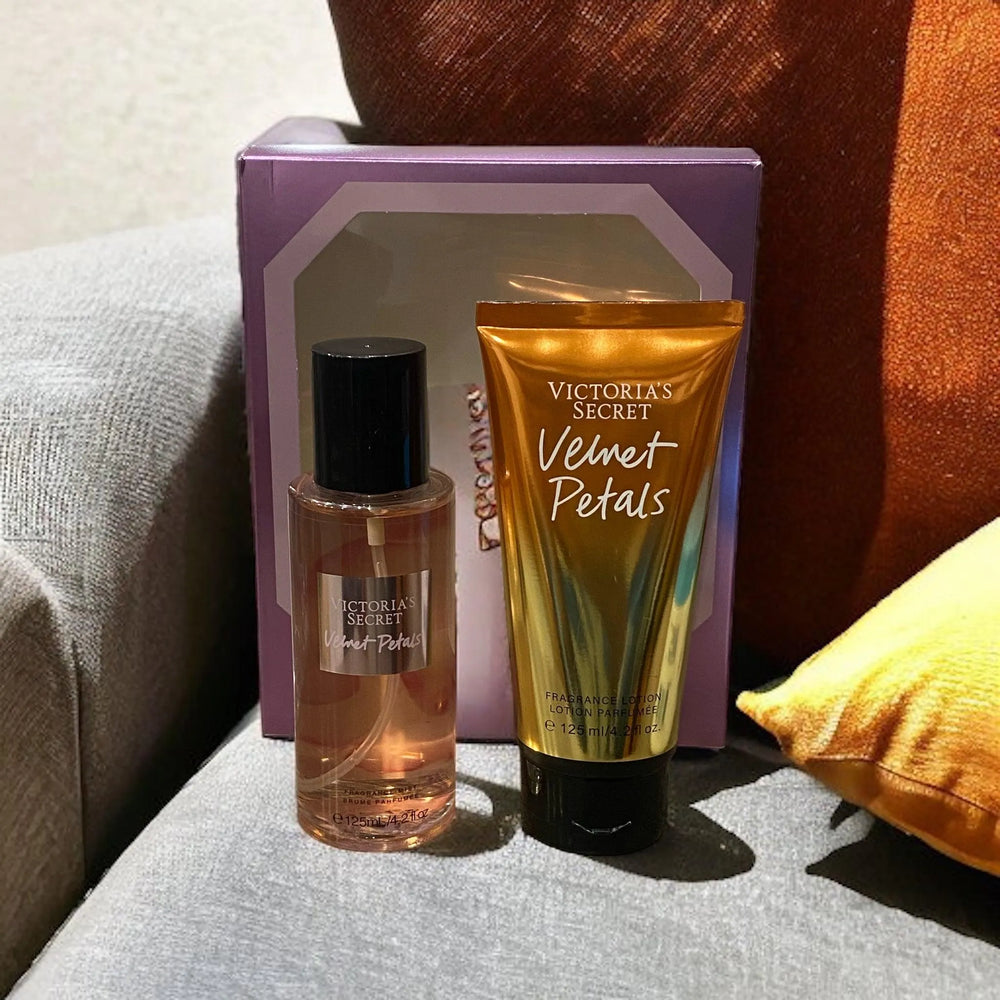 VICTORIA SECRET Velvet Petals Body Lotion & Mist Set