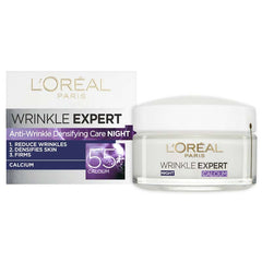 L’Oreal Paris Wrinkle Expert Anti-Wrinkle Densifying Night Cream, 55+ Calcium, 50ml