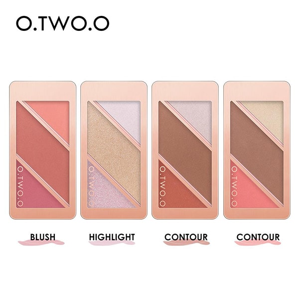 O.TWO.O 3 IN 1 Sweet Heart Girl Palette