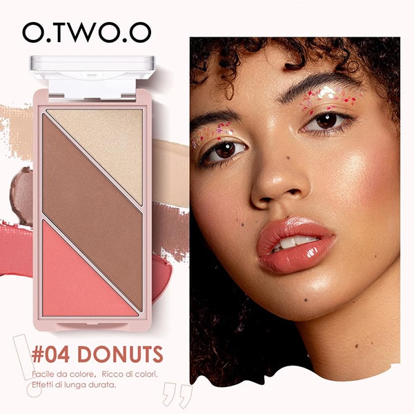 O.TWO.O 3 IN 1 Sweet Heart Girl Palette