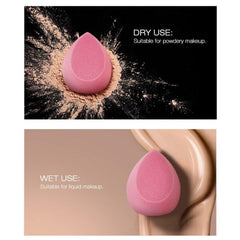 O.TWO.O Soft & Smooth Microfiber Beauty Blender Pink