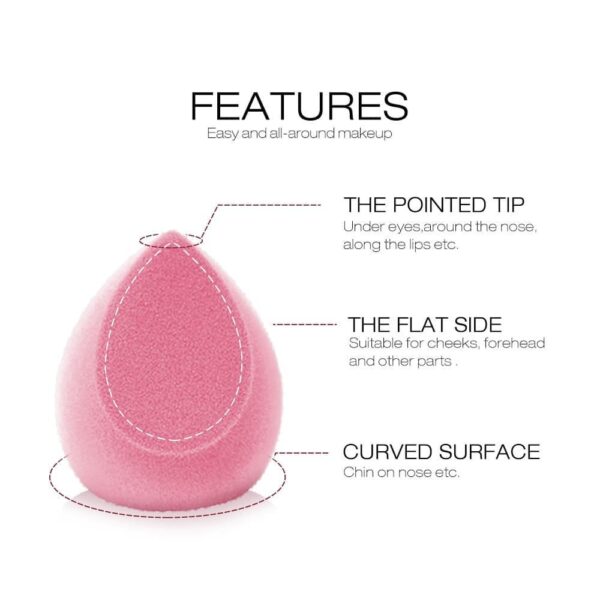 O.TWO.O Soft & Smooth Microfiber Beauty Blender Pink