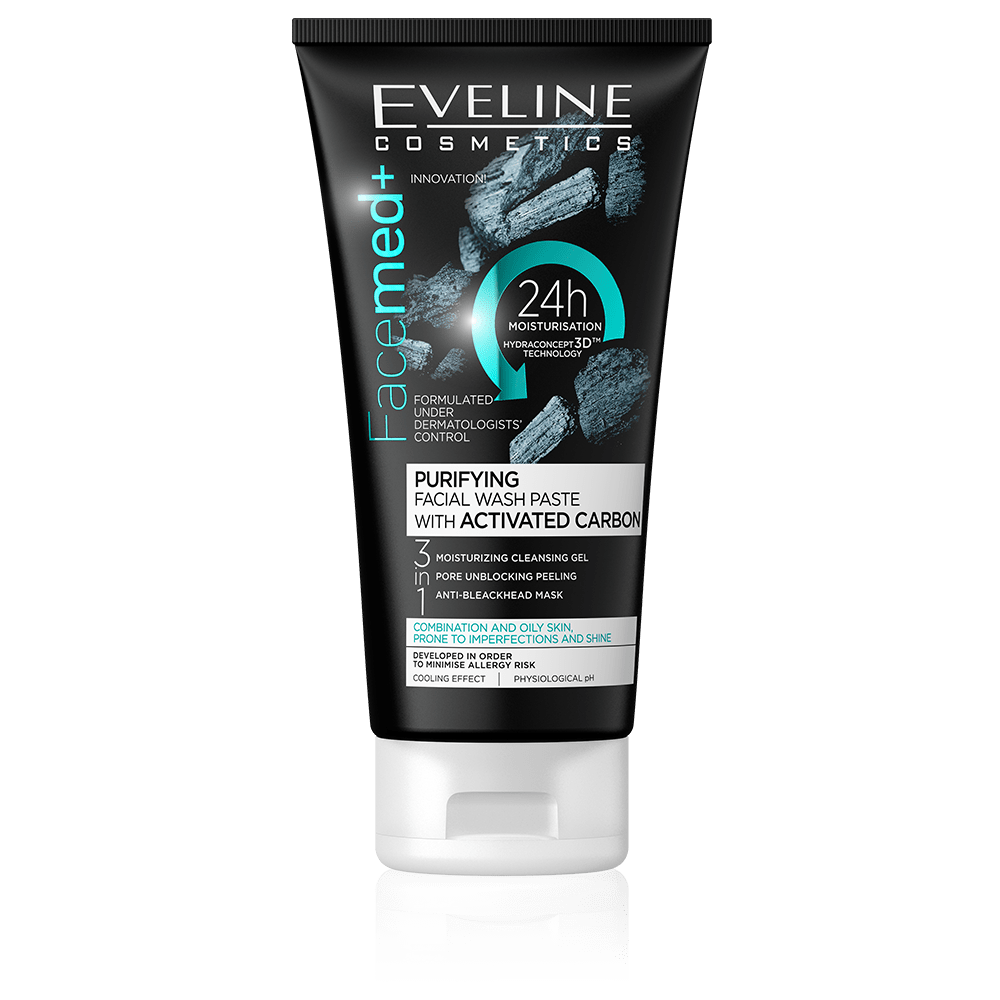 Purifying Facial Wash Paste With Activated Carbon – 150ml