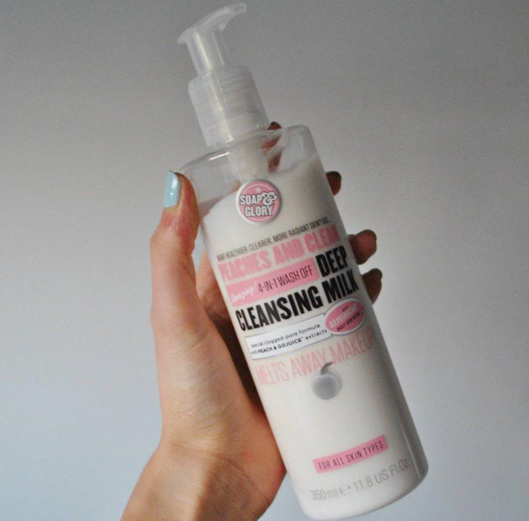 Soap And Glory Peaches And Clean Deep Cleansing Milk 350Ml