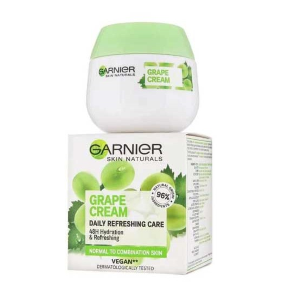 Garnier Skin Naturals Grape Cream Daily Refreshing Care 48H Cream 50ml