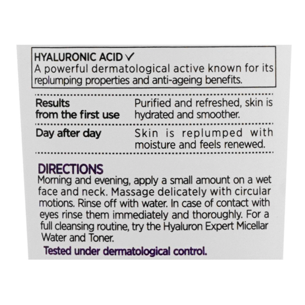 L'Oréal Hyaluron Expert Replumping Gel Wash 200ml