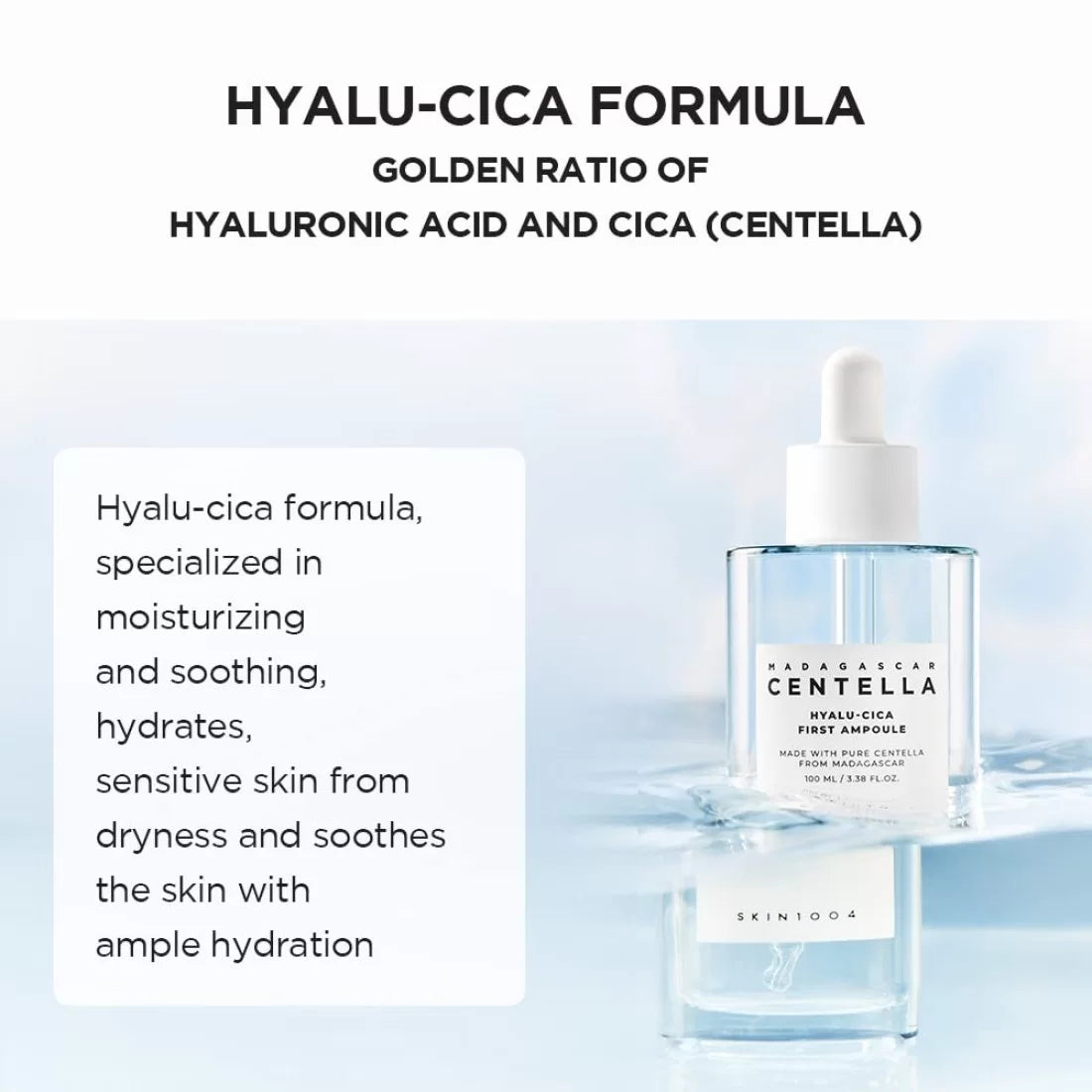 Skin1004 - Madagascar Centella Hyalu-Cica First Ampoule 100ml