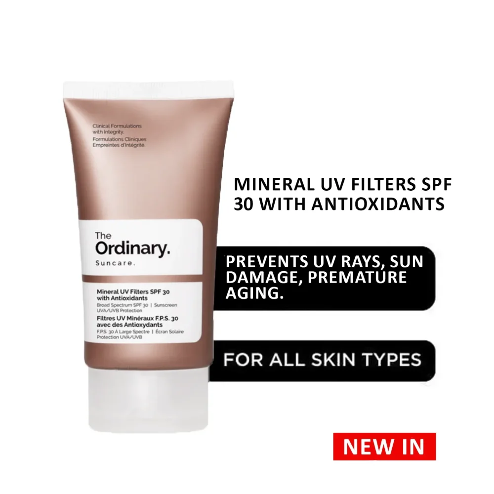 The Ordinary Mineral Uv Filters Spf 30 With Antioxidants – 50ML