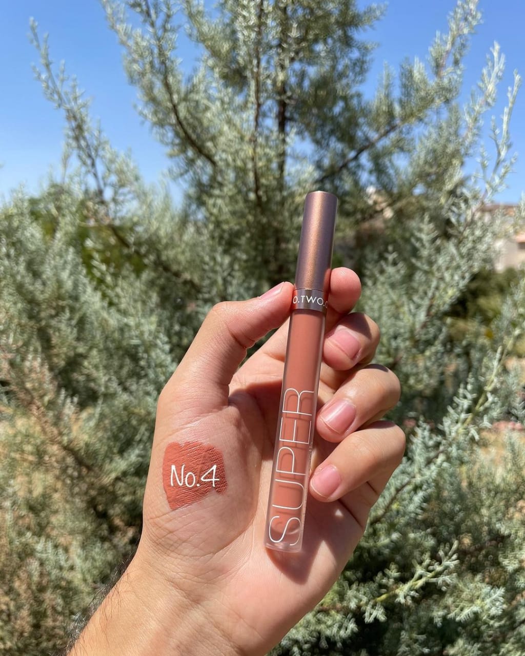 O.TWO.O Honey Whisper Velvet Matte Lip Gloss