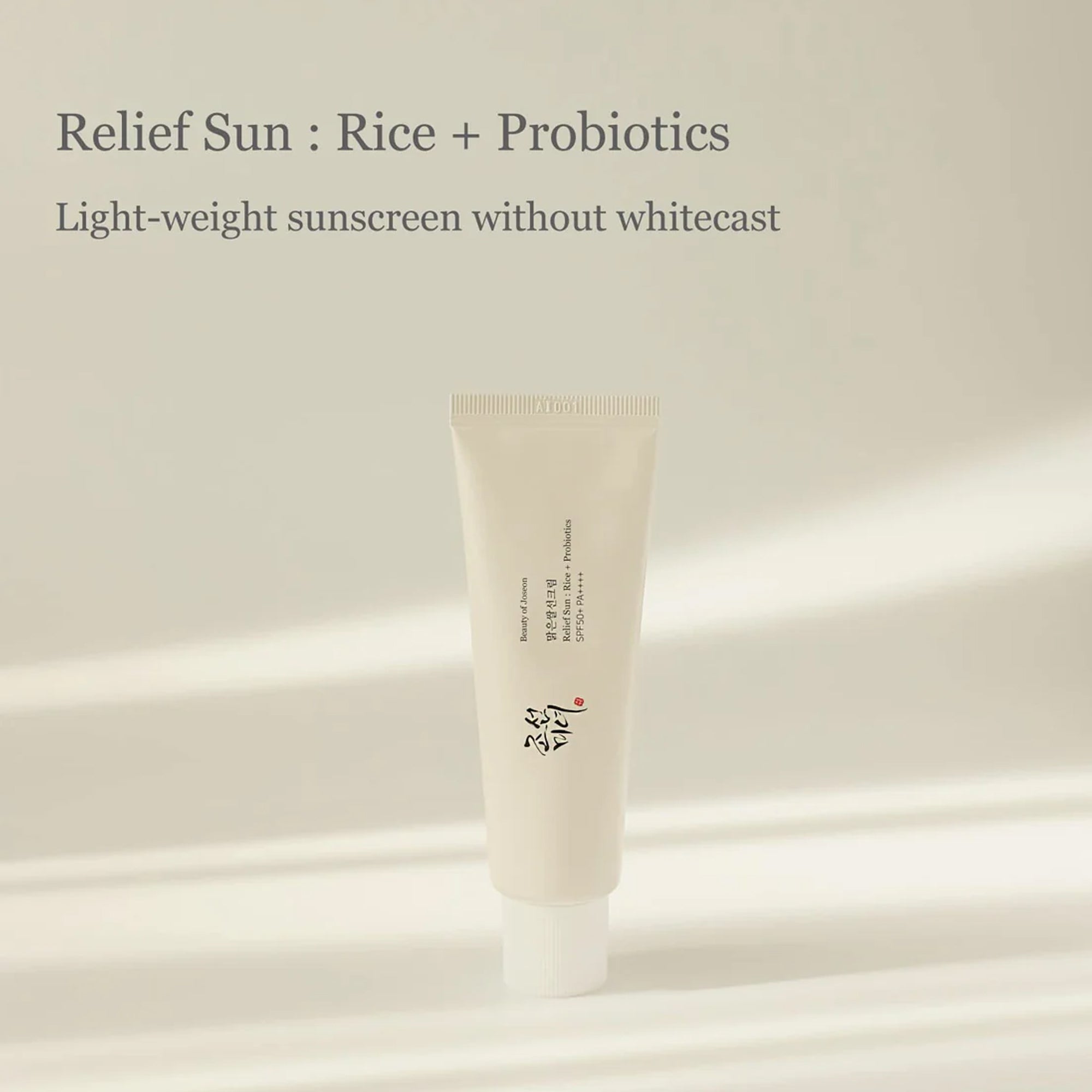 Beauty of Joseon Relief Sun Rice + Probiotics SPF50+ PA++++ Mini 10ml