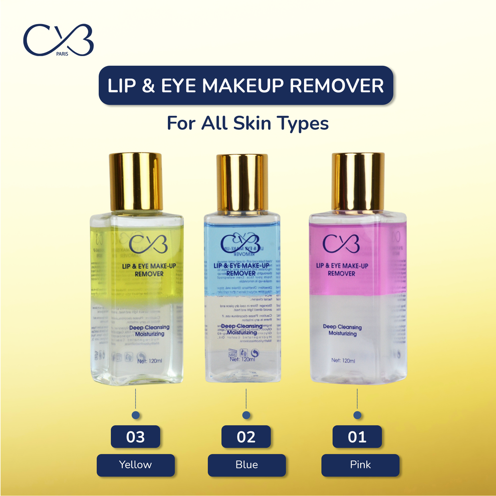 CVB Paris Lip & Eye Makeup Remover 120ml