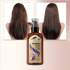 DISAAR 24K Gold & Onion Anti Frizz 2 in 1 Hair Serum 120ml