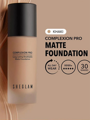 SHEGLAM COMPLEXION PRO LONG WEARING PORELESS MATTE FOUNDATION -