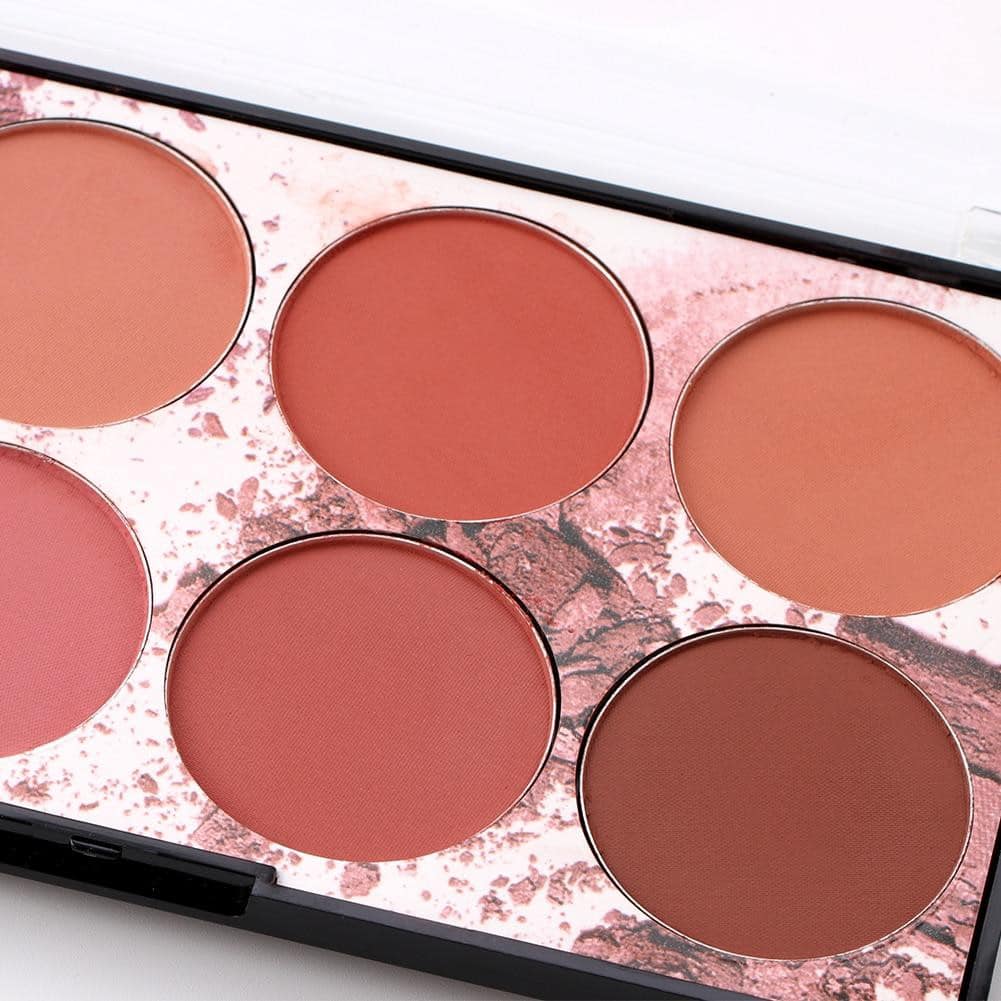 8 Color MISS ROSE Blush Palette