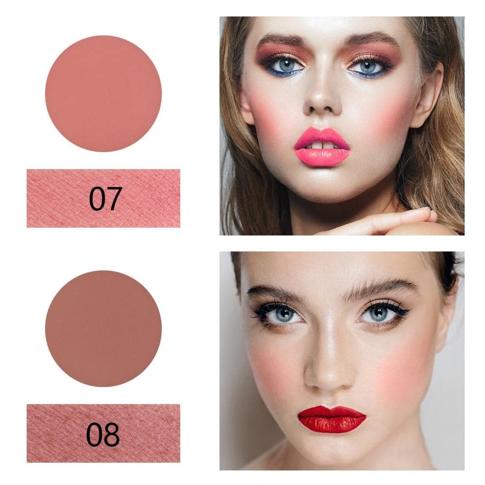 8 Color MISS ROSE Blush Palette