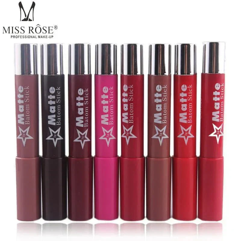 MISS ROSE Matte Lip Batom Crayon